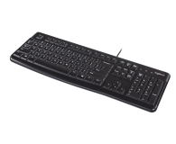 Logitech K120 Keyboard czarna USB - 57307 - zdjęcie 9